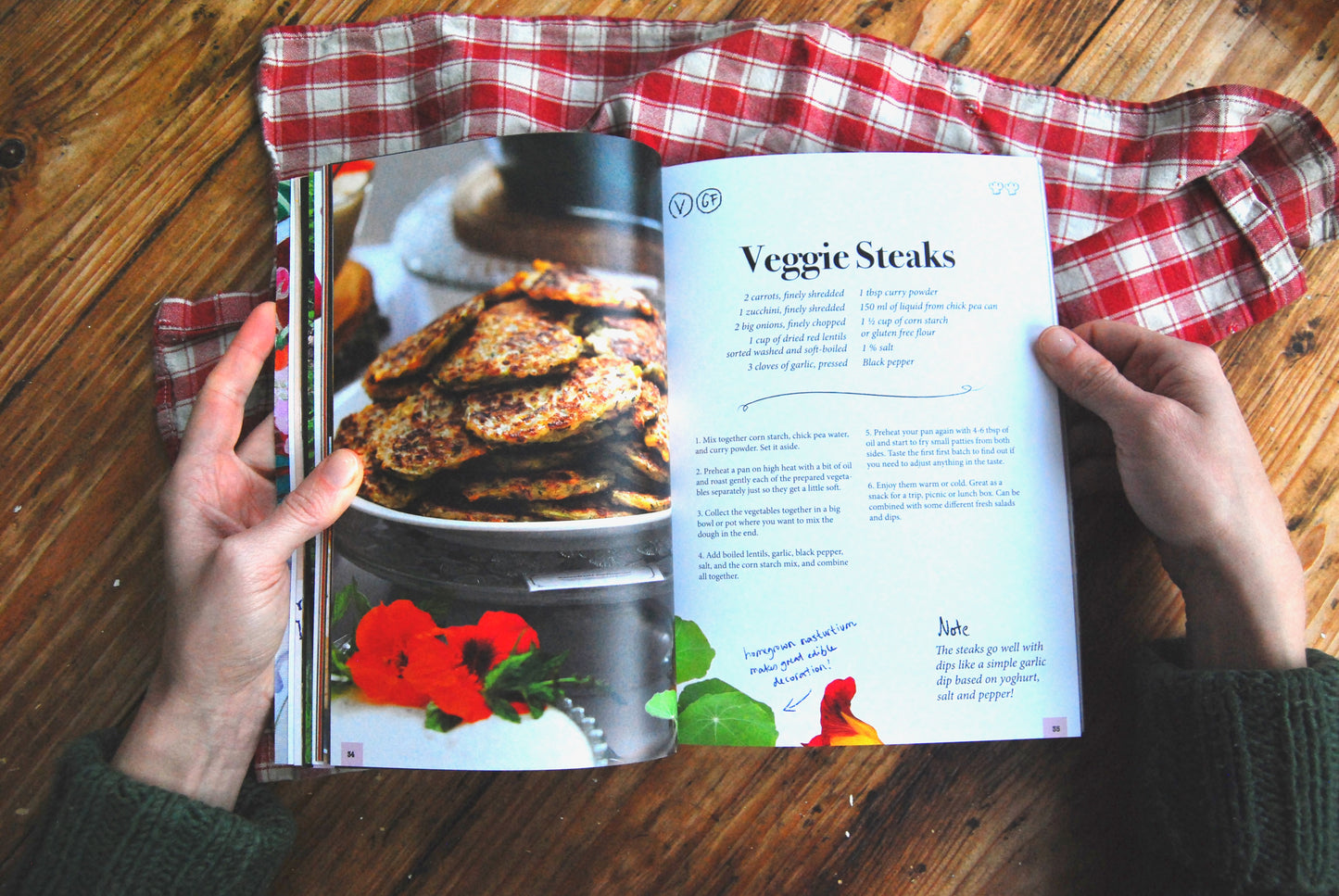 Great Vegetarian Cooking & Baking – The Secret Recipes (engelsk kokbok)